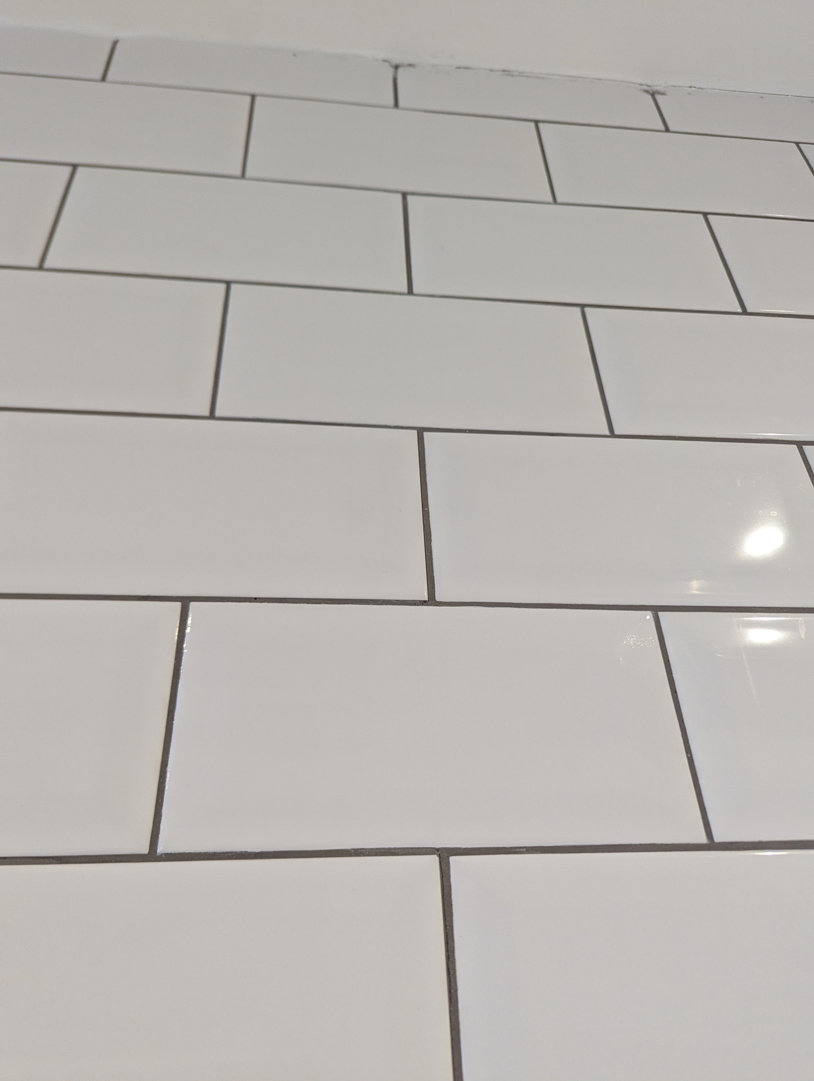 Glazed porcelain tiles